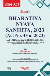 BHARATIYA NYAYA SANHITA, 2023 (Act No. 45 of 2023)